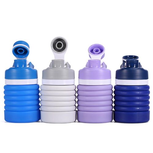 Silicone Folding Bottle Foldable Collapsible Custom Logo Hot Selling