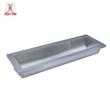 stainless steel wall mounted trough