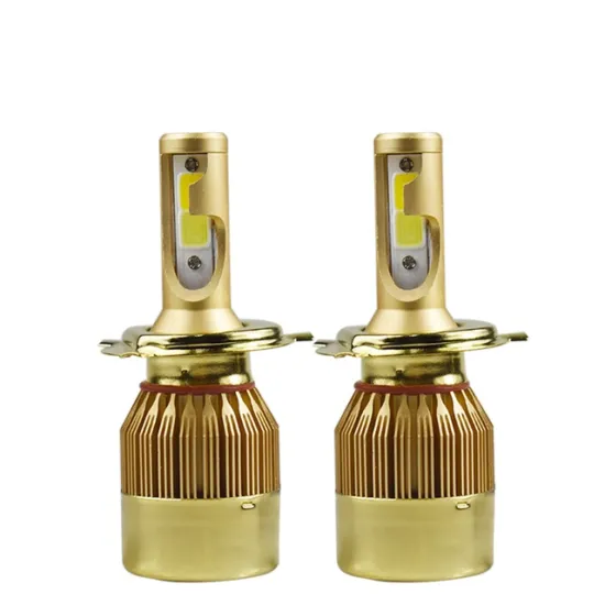 Two-Color LED Headlights H1H3H4H7H11 - White and Yellow Switchable Car Modification