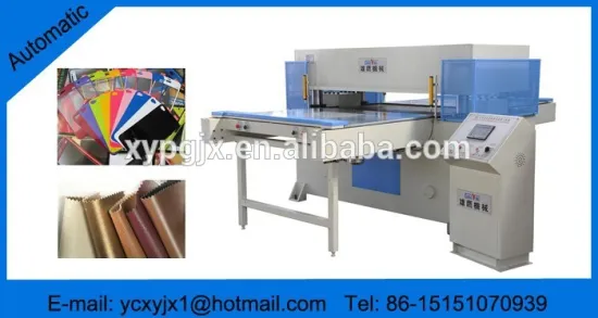PLC control precision automatic hydraulic plane fabric cutting machine