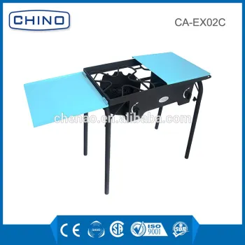 high pressure stove with double burner gas cooker