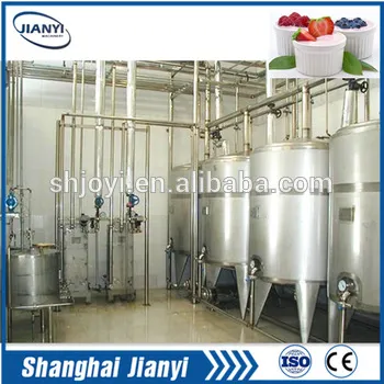 flavored yogurt production line/yogurt factory machines