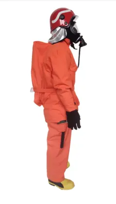 Marine fireman protective suit