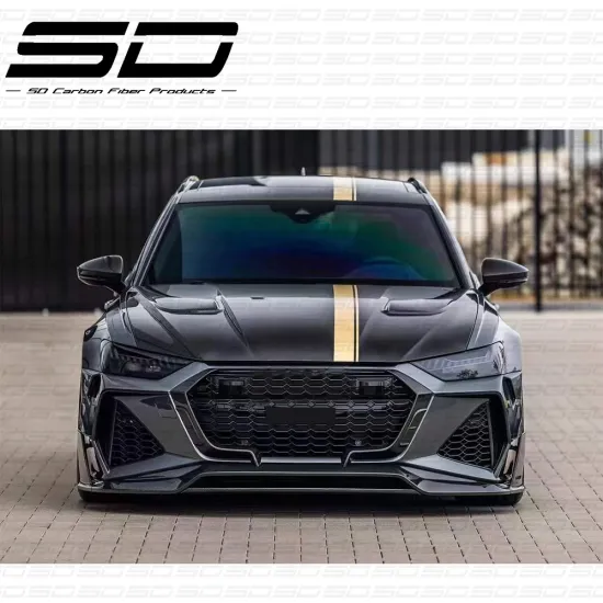 Latest M Style Real Dry Carbon Full Set Body Kit for AD RS6
