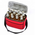 Borsa termica refrigerata per la birra congelata da viaggio all&#39;aperto 600D rossa