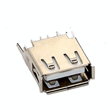 USB A Type Receptacle Straight DIP L=15mm