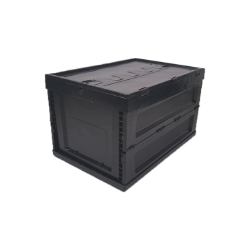 Environmental Black folding box folding socks box