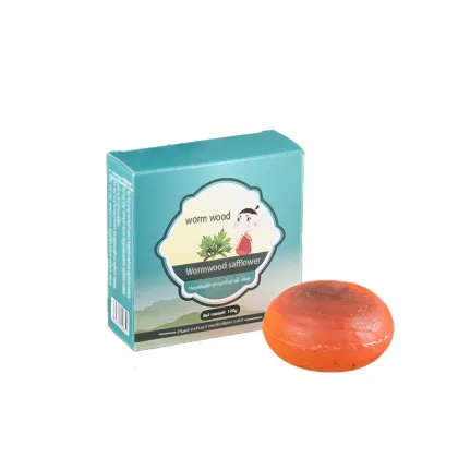 Wormwood safflower handmade essential oil soap