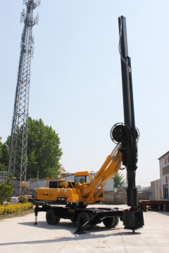 Small Hydraulic Wheeled Drilling Rig for Sale