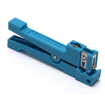 Fiber Optic Jacket Stripper Cutter with Extra Blade 45-163 Cable Stripper