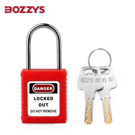 Waterproof Custom Safety Lockout Tagout Padlock with 4mm Stainless Steel Beam