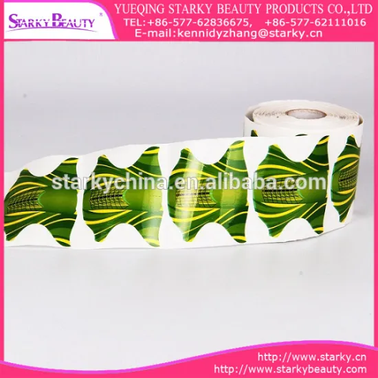 Professiona durable gel nail form paper