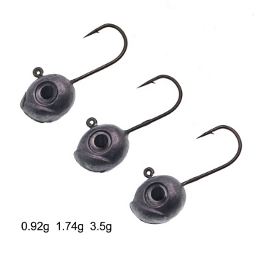 Rockfish Hook 0.92g/1.74g/3.5g Jig Heads for Soft Lures and Worms