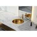 Washbasin da bagno in oro ad incasso Meiao