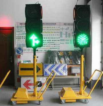 Solar Traffic Light ( solar warning lamp , solar traffic sign )