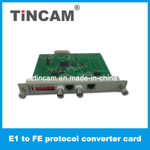 E1 Over Fe Protocol Converter Card