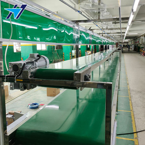 Double layer belt line working table