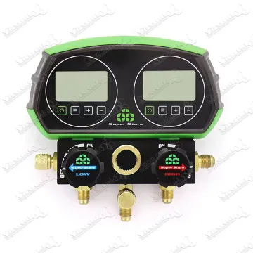ST-B268D Super Start Digital Manifold Gauge for Refrigeration (R22, R32, R600, R410A, R134A, R1234yf)