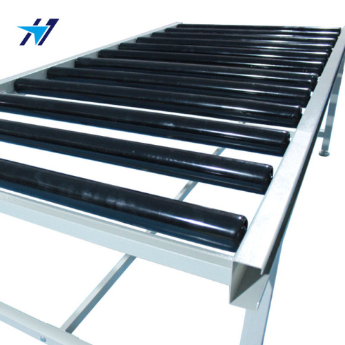 Spraying roller conveyor line