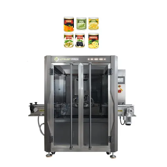 High Speed Automatic Vacuum Canning Machine for Freshness Preservation