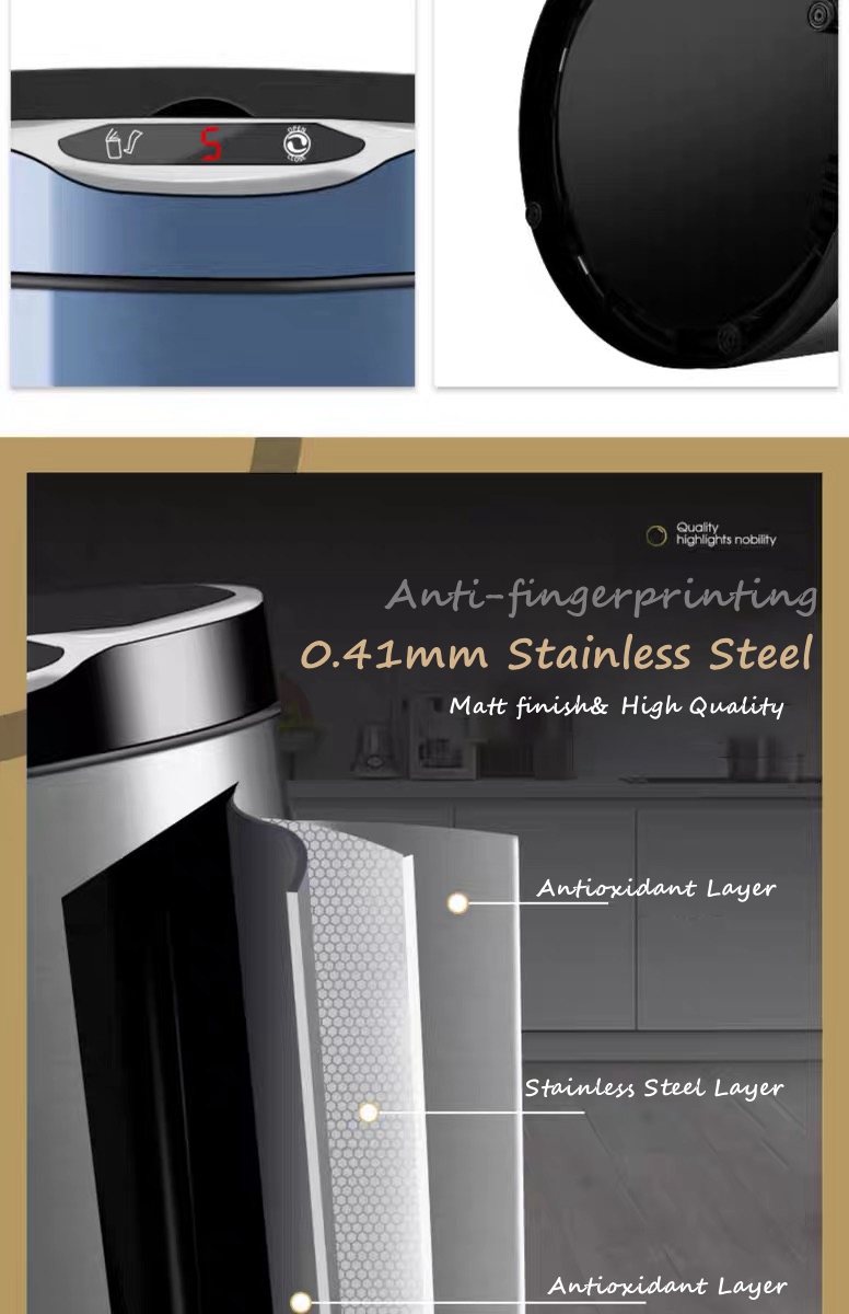 Stainless Steel Dustbin