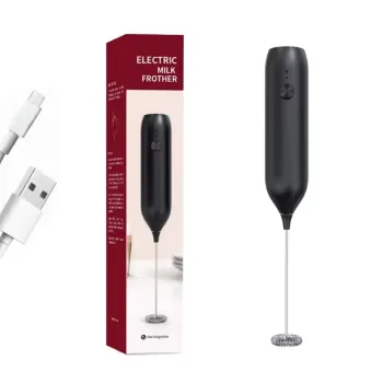 Portable Mini Stainless Steel Electric Milk Frother