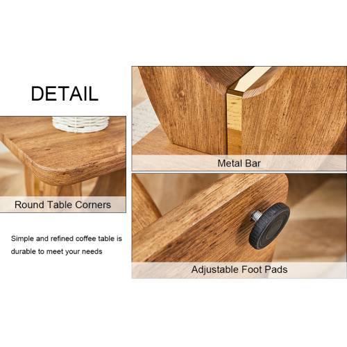 Patterned MDF Square Coffee Table6