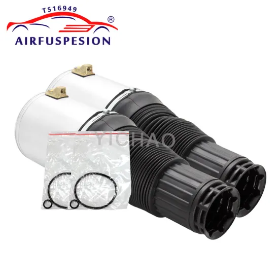 Pair For Audi A8 D3 4E Front Air Spring Bag Air Suspension Shock Strut repair kit 4E0616039 4E0616040 4E0616040T 4E0616039AD