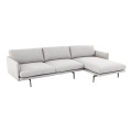 Скандинавский дизайн угловой диван