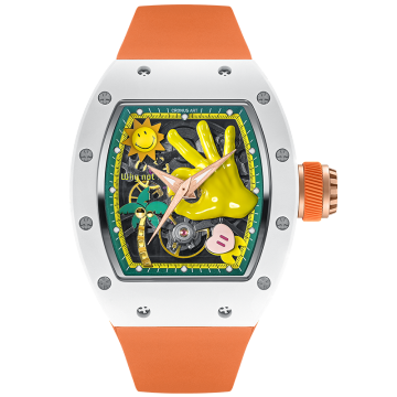 Direct Sale: 40-hour Power Reserve Mechanical Watches with Technical Ceramics Tonneau-Shape Case for Men