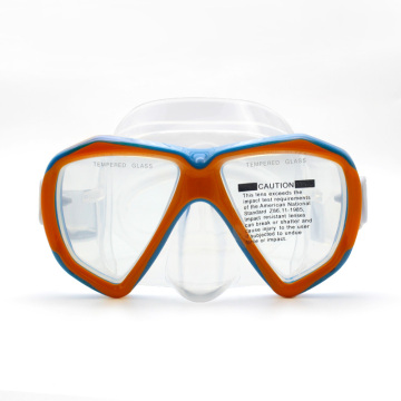 Maschera per immersioni per nuoto impermeabile in silicone di alta qualità per bambini