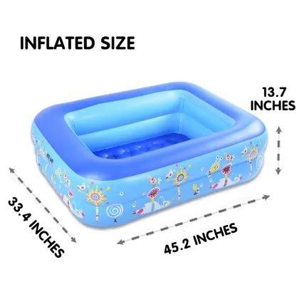Inflatable Plastic Swimming Pool for Home