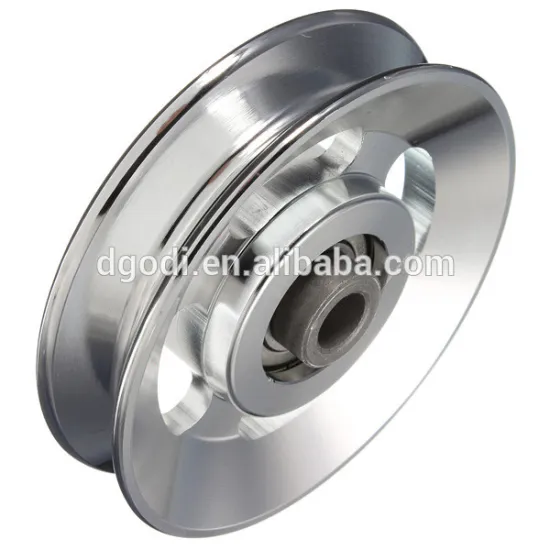 Alibaba supplier custom aluminum v belt pulley for gym