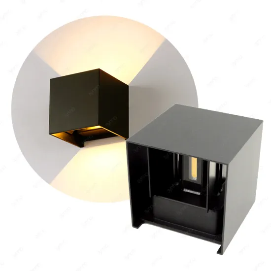 Square Led Wall Lamps Outdoor Wall Sconce Light