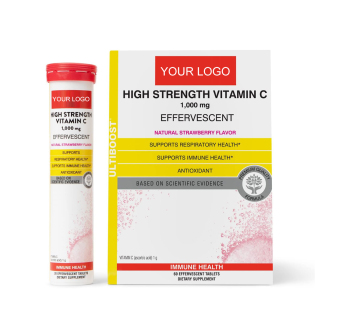 Strawberry Immune Support Vitamin C Effervescent Tablets