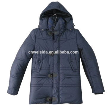 2016 wholesale plain waterproof mens padded jacket