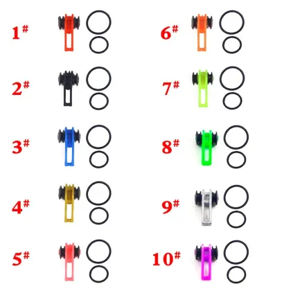 Fishing Rod Accessory 10pcs/bag Easy Hook Keeper Bait Lure