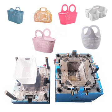 Anpassbarer tragbarer Lieferant von Rattan Dirty Cloth Basket in Taizhou mit großer Kapazität