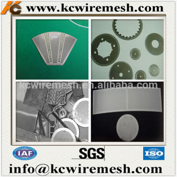 Metal sheet etch mesh.
