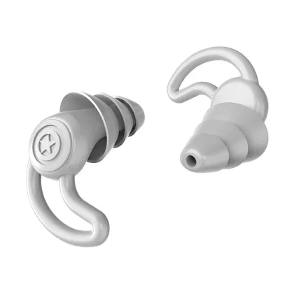 Silicone Waterproof Swimming Earplugs with Noise-Cancelling and Anti-Noise Features for Silent Sleep