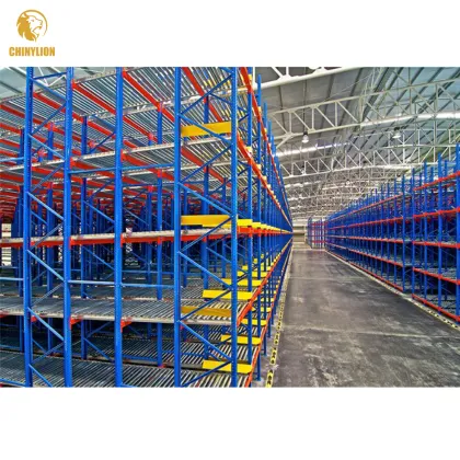 Pallet Flow Rack System For Warehouse