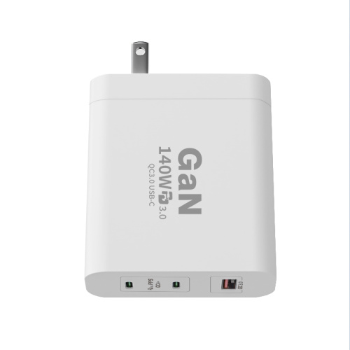 Hot Selling 140w Gan Type-c Charger Laptop Quick Charge Usb-c Pd Qc3.0 Wall Charger for phone for laptop