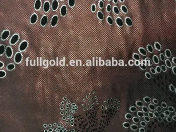 High Quality Colorful Flock On Flock Upholstery Fdy Fabric