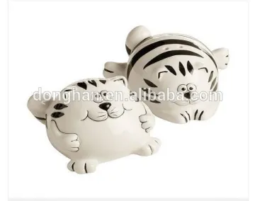 high quality ceramic love cat salt and pepper shaker with low price