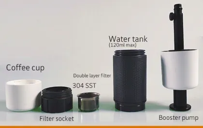 Colet Outdoor Hand Pressure Mini Portable Espresso Coffee Maker
