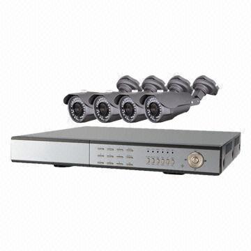 4-channel HDMI® H.264 DVR Kit with CMOS SDI-camera