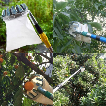 Metal Fruit picker Without Pole Fruit Picker Catcher Collector Orchard Apple Peach Picking Tools Convenient Gardening