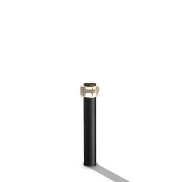 Moderner heißer Verkauf Outdoor IP65 wasserdichtes Aluminium Acryl schwarzer Gartenlichter