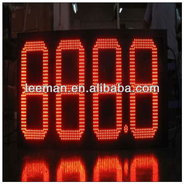 led gas price sign cash credit Leeman P10