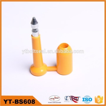 One time environmental Steel High Security Container Bolt Seal / customized bolt seal